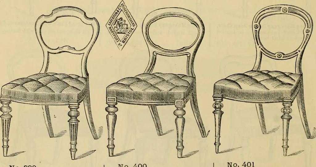 An illustration from [New illustrated catalogue of furniture and general price list], 1875, leaf 115