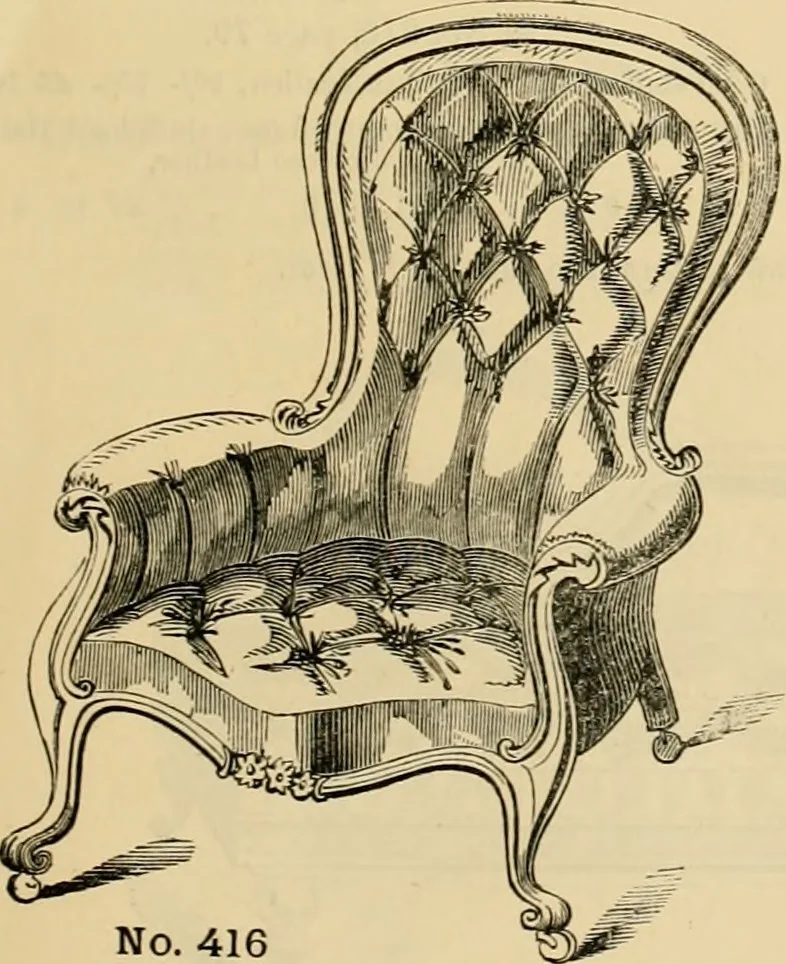 An illustration from [New illustrated catalogue of furniture and general price list], 1875, leaf 118