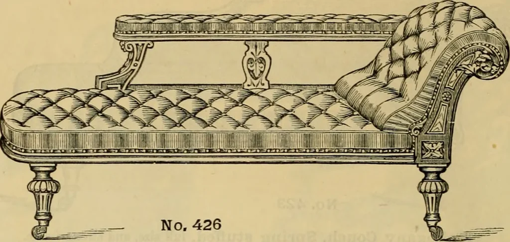 An illustration from [New illustrated catalogue of furniture and general price list], 1875, leaf 121