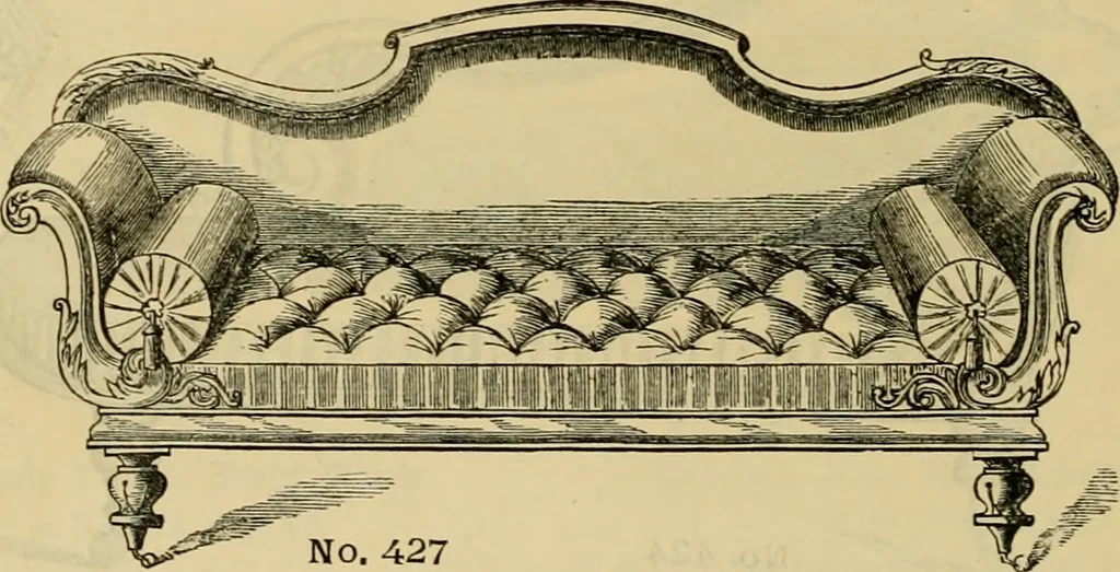 An illustration from [New illustrated catalogue of furniture and general price list], 1875, leaf 121