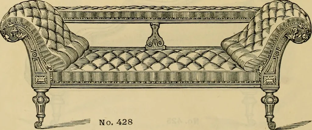An illustration from [New illustrated catalogue of furniture and general price list], 1875, leaf 121