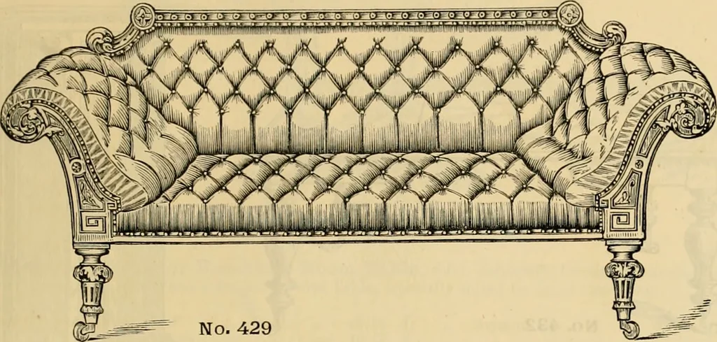 An illustration from [New illustrated catalogue of furniture and general price list], 1875, leaf 122