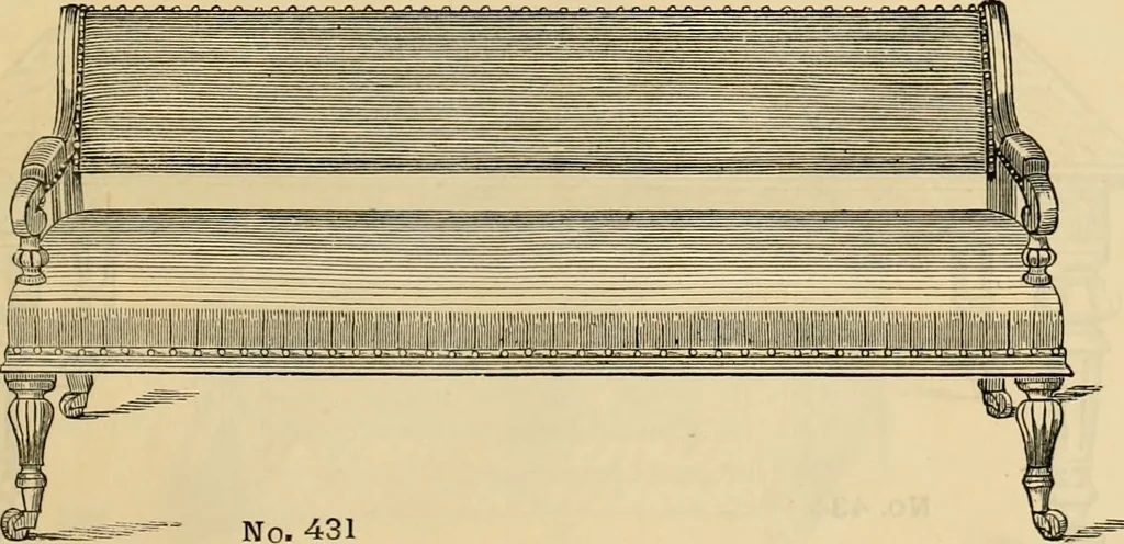 An illustration from [New illustrated catalogue of furniture and general price list], 1875, leaf 122