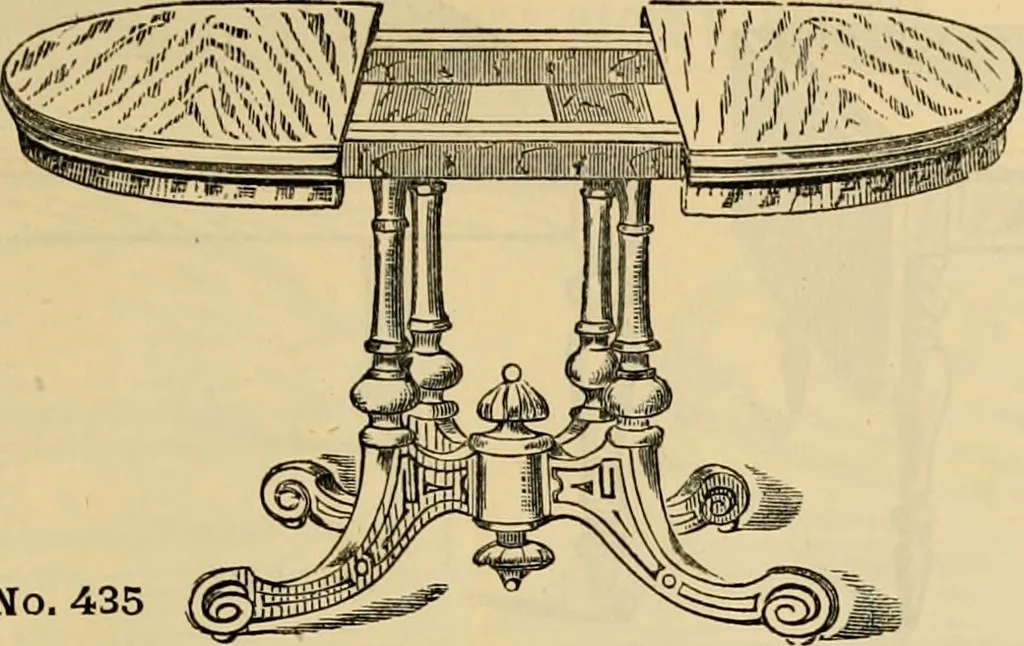 An illustration from [New illustrated catalogue of furniture and general price list], 1875, leaf 124