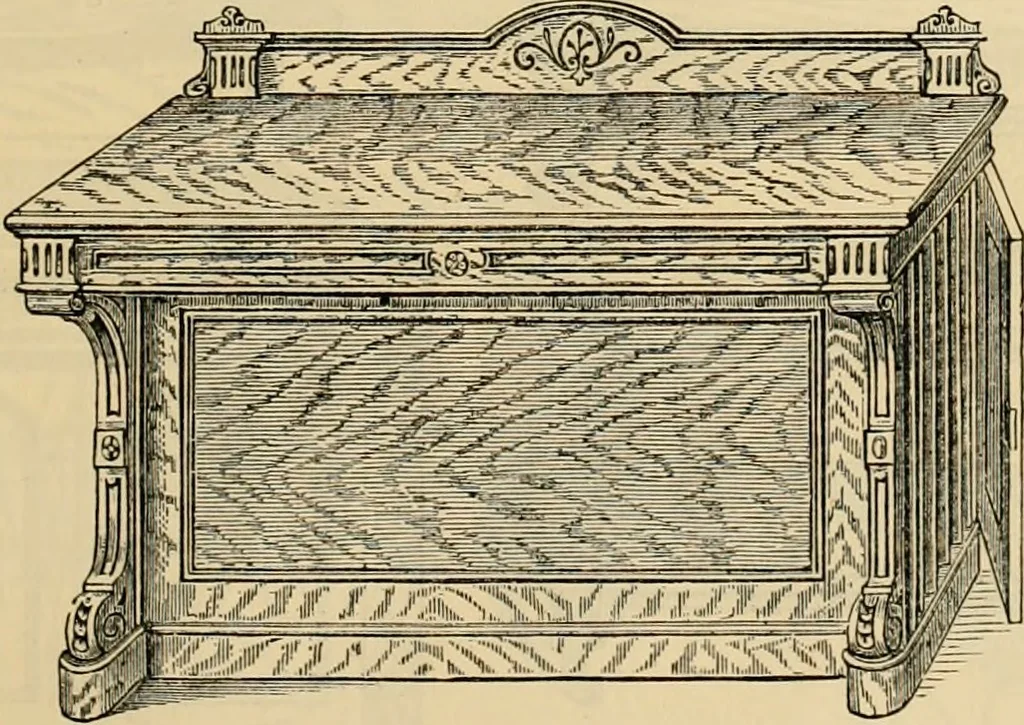 An illustration from [New illustrated catalogue of furniture and general price list], 1875, leaf 124