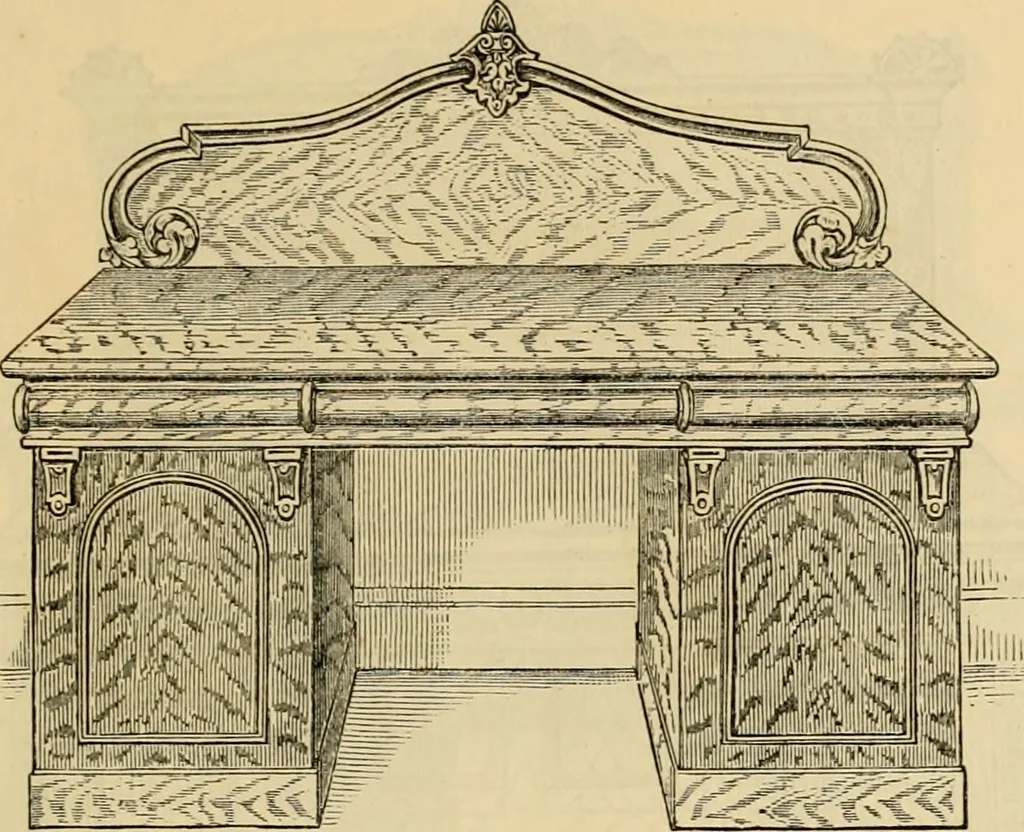 An illustration from [New illustrated catalogue of furniture and general price list], 1875, leaf 128