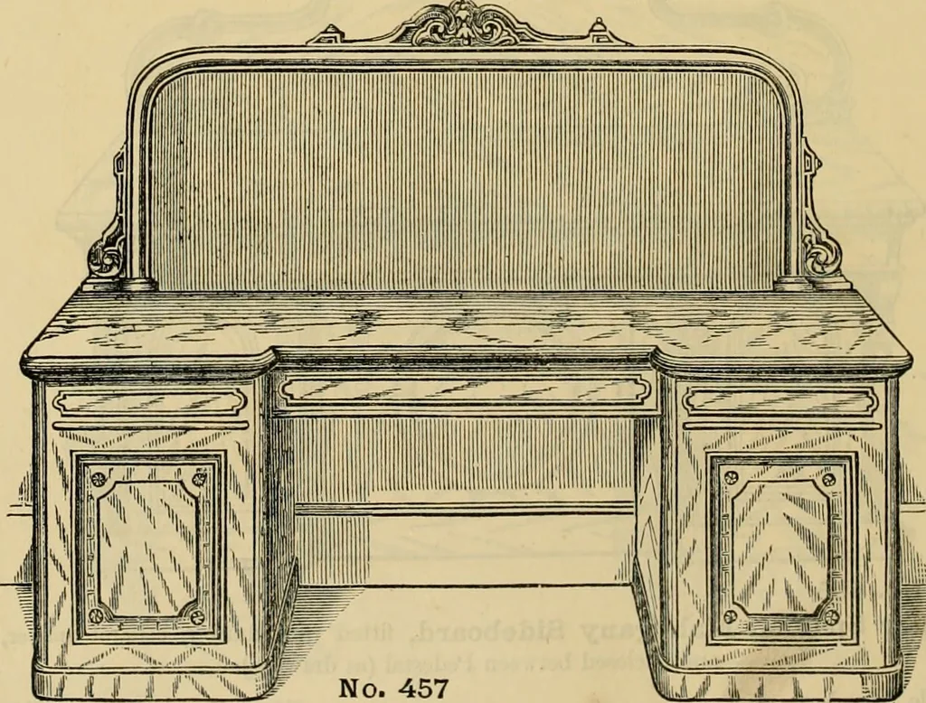 An illustration from [New illustrated catalogue of furniture and general price list], 1875, leaf 129