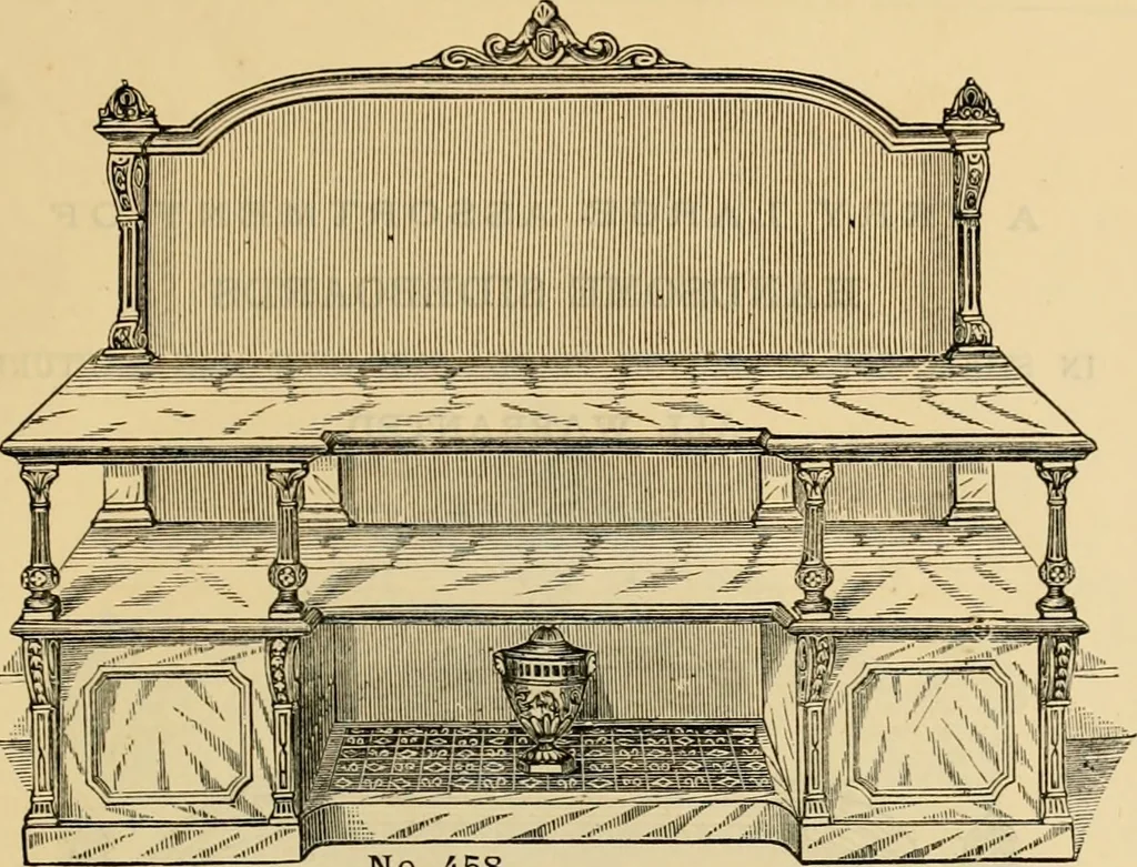 An illustration from [New illustrated catalogue of furniture and general price list], 1875, leaf 130