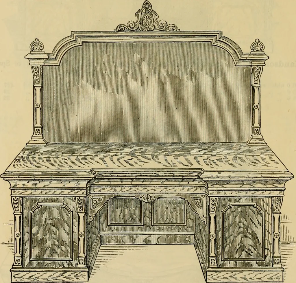 An illustration from [New illustrated catalogue of furniture and general price list], 1875, leaf 131