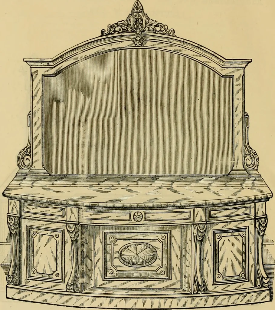 An illustration from [New illustrated catalogue of furniture and general price list], 1875, leaf 133