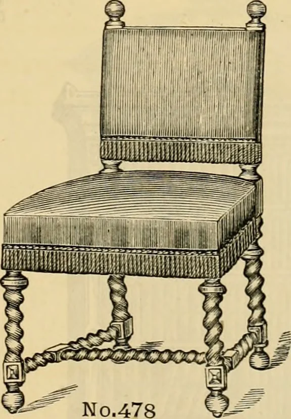 An illustration from [New illustrated catalogue of furniture and general price list], 1875, leaf 138