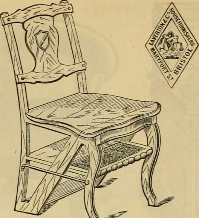 An illustration from [New illustrated catalogue of furniture and general price list], 1875, leaf 141