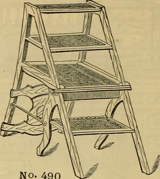 An illustration from [New illustrated catalogue of furniture and general price list], 1875, leaf 141