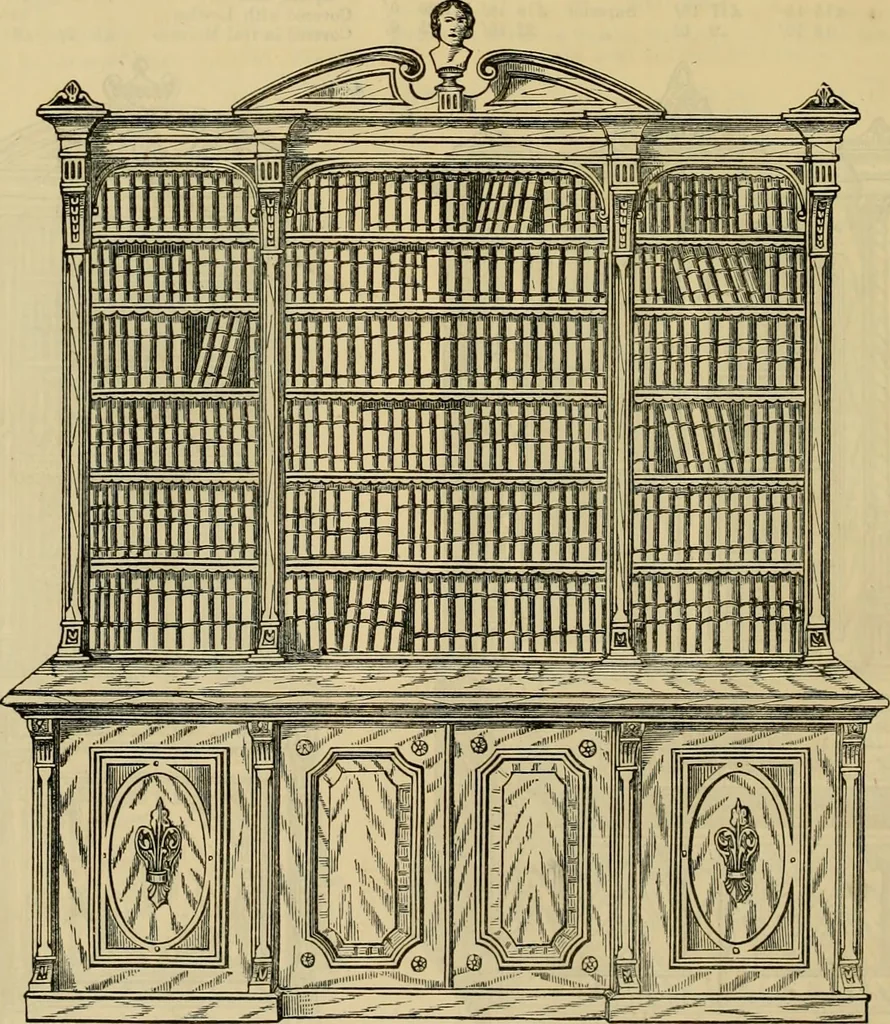 An illustration from [New illustrated catalogue of furniture and general price list], 1875, leaf 141