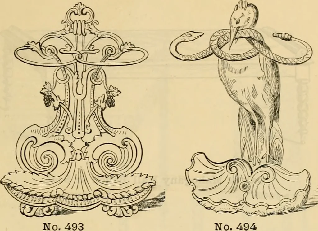 An illustration from [New illustrated catalogue of furniture and general price list], 1875, leaf 142