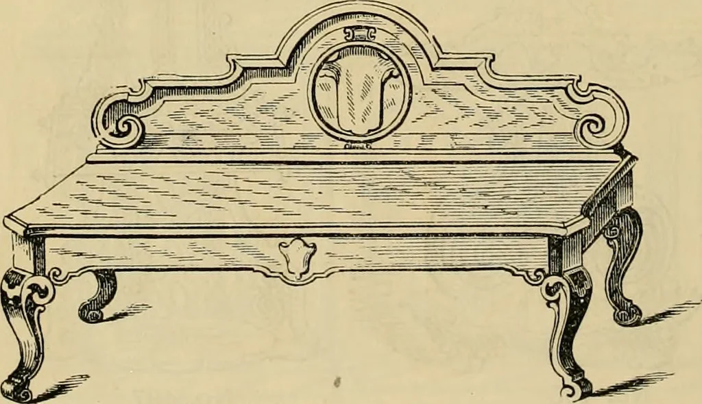 An illustration from [New illustrated catalogue of furniture and general price list], 1875, leaf 143