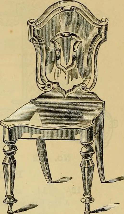 An illustration from [New illustrated catalogue of furniture and general price list], 1875, leaf 143