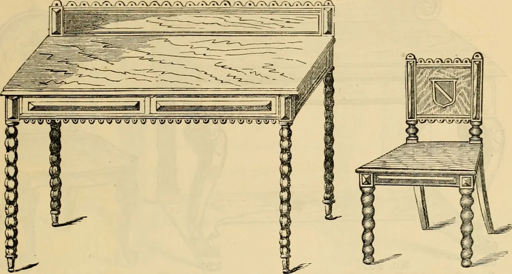An illustration from [New illustrated catalogue of furniture and general price list], 1875, leaf 144