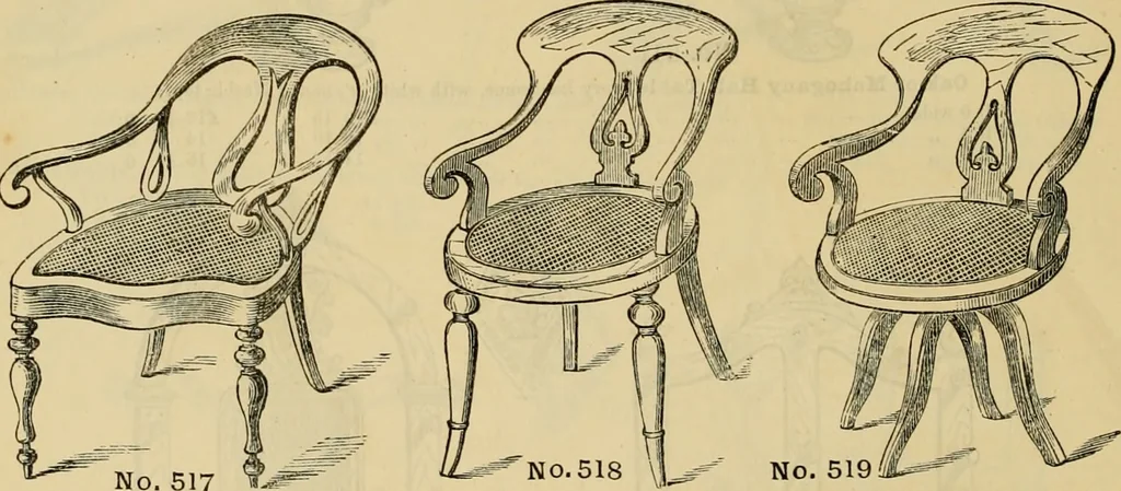 An illustration from [New illustrated catalogue of furniture and general price list], 1875, leaf 147