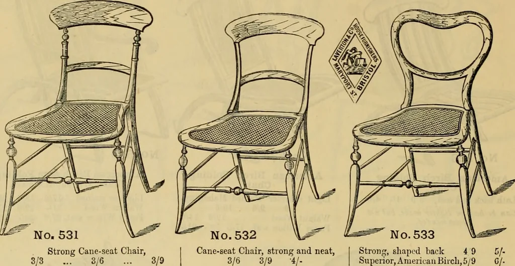 An illustration from [New illustrated catalogue of furniture and general price list], 1875, leaf 149