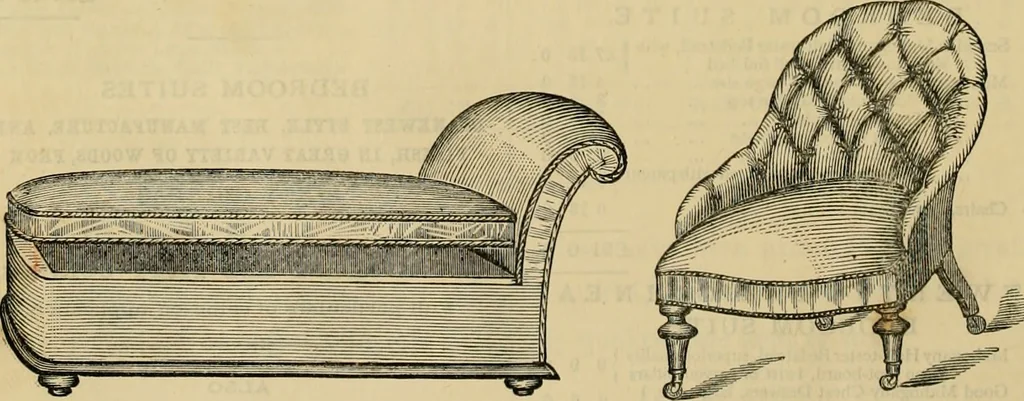 An illustration from [New illustrated catalogue of furniture and general price list], 1875, leaf 47