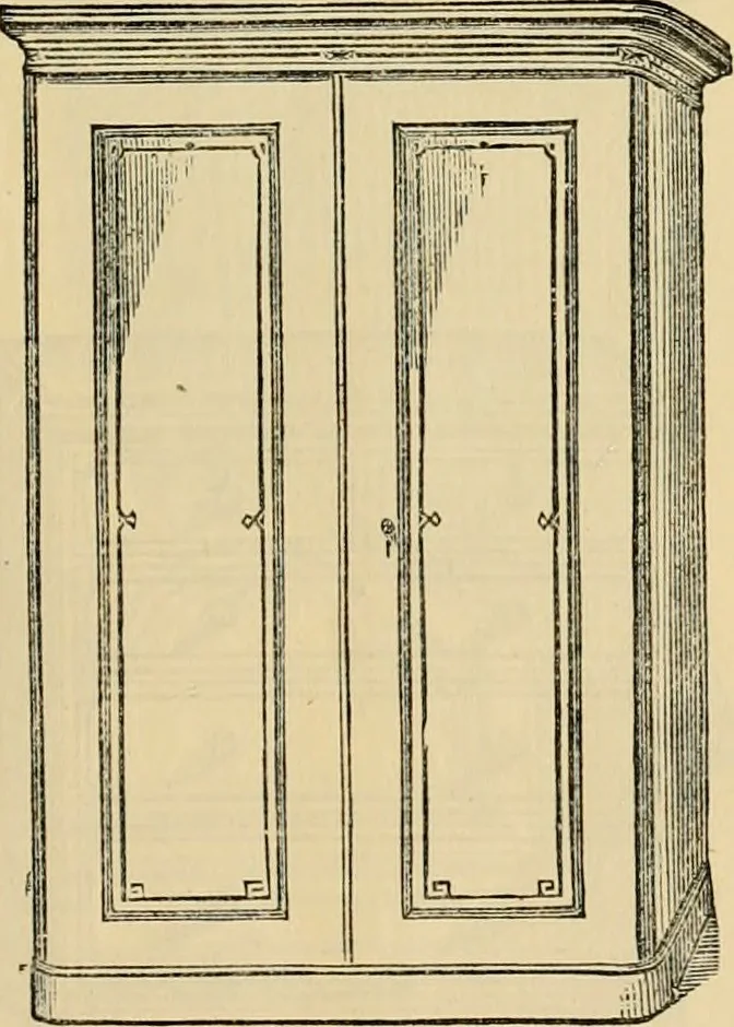 An illustration from [New illustrated catalogue of furniture and general price list], 1875, leaf 54