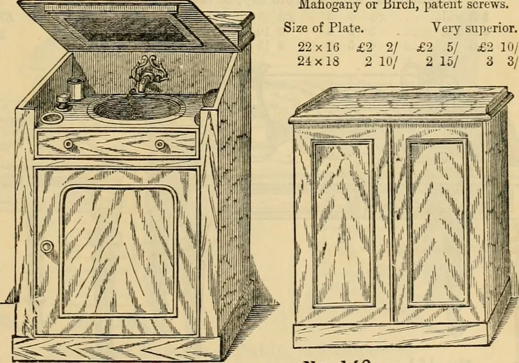 An illustration from [New illustrated catalogue of furniture and general price list], 1875, leaf 58