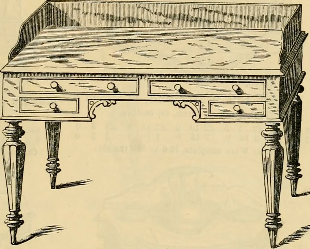 An illustration from [New illustrated catalogue of furniture and general price list], 1875, leaf 60