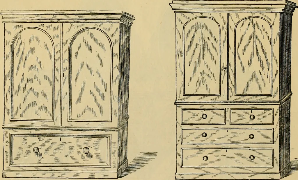 An illustration from [New illustrated catalogue of furniture and general price list], 1875, leaf 65
