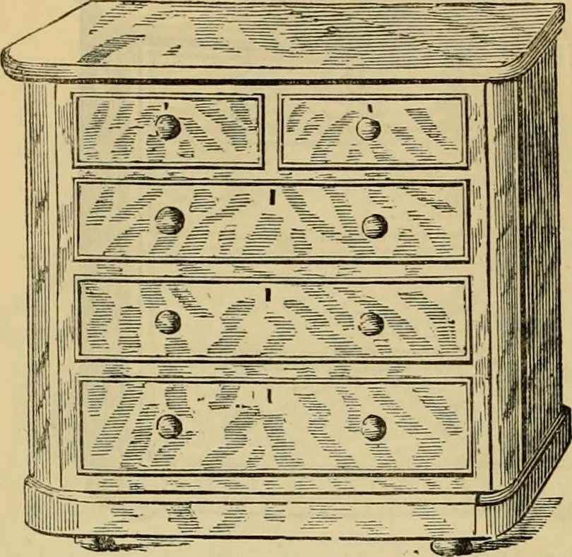An illustration from [New illustrated catalogue of furniture and general price list], 1875, leaf 67