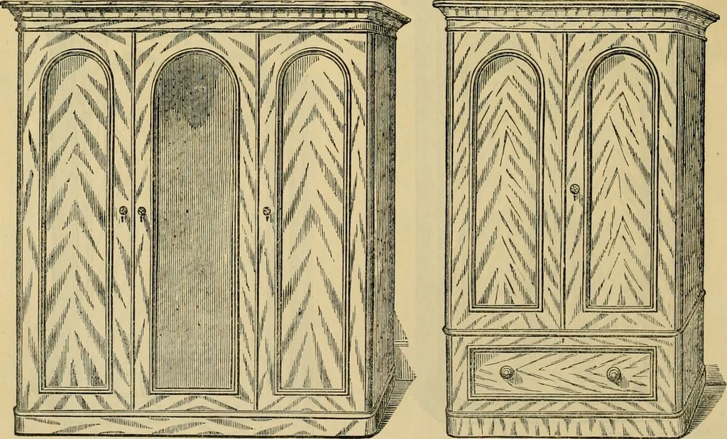 An illustration from [New illustrated catalogue of furniture and general price list], 1875, leaf 67