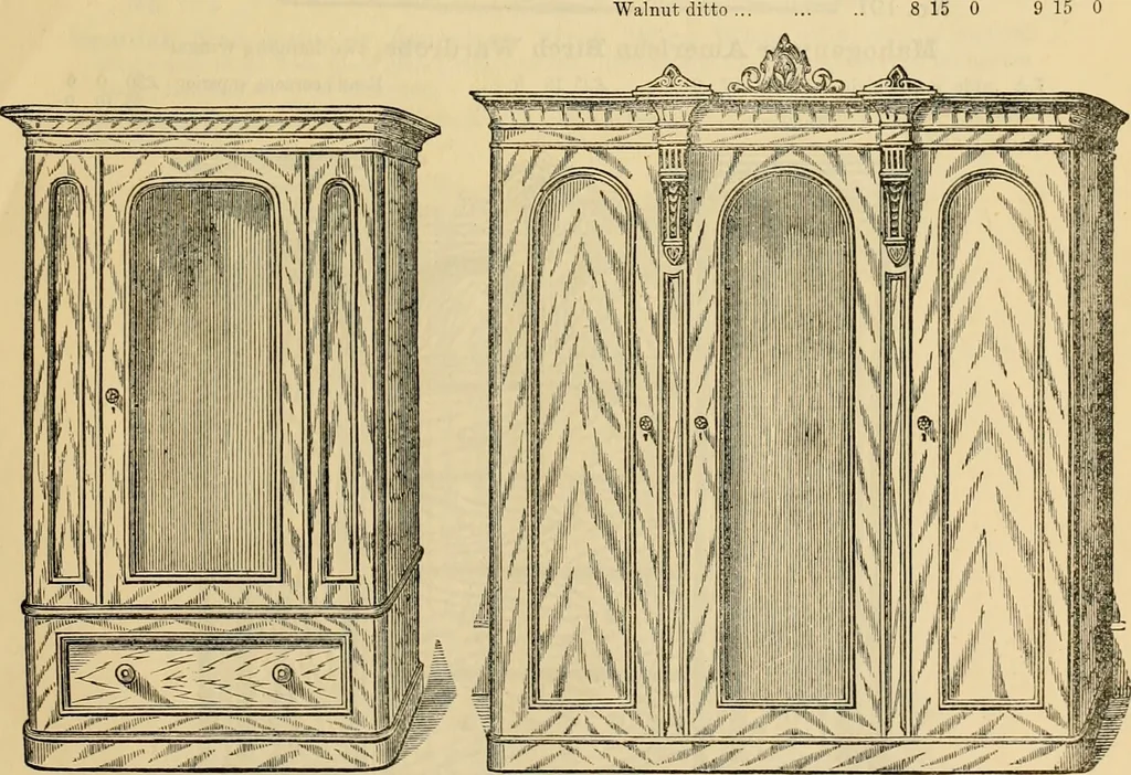 An illustration from [New illustrated catalogue of furniture and general price list], 1875, leaf 68