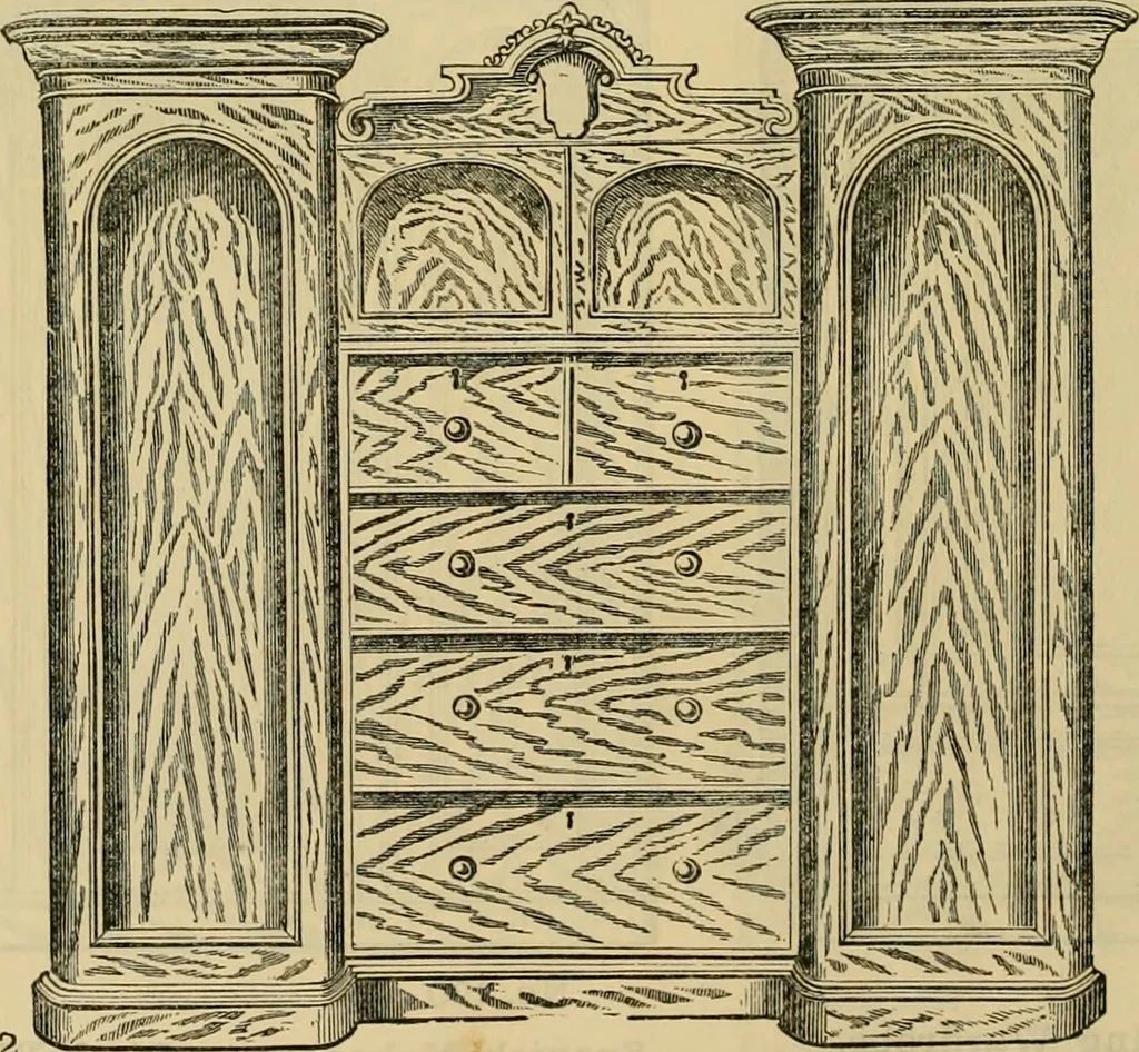 An illustration from [New illustrated catalogue of furniture and general price list], 1875, leaf 69