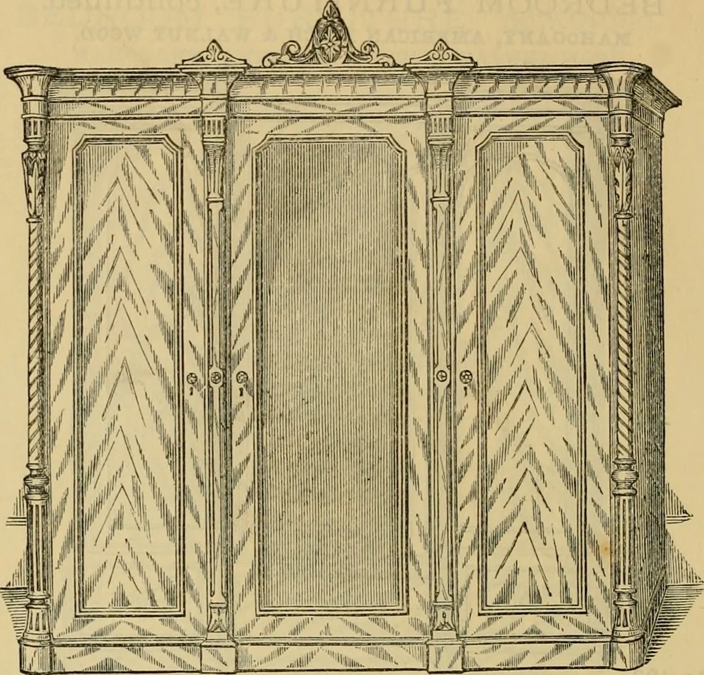 An illustration from [New illustrated catalogue of furniture and general price list], 1875, leaf 71