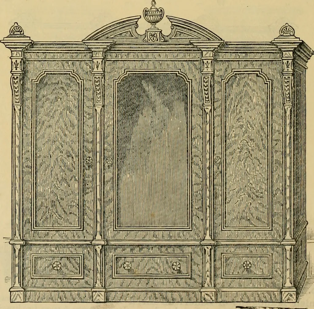 An illustration from [New illustrated catalogue of furniture and general price list], 1875, leaf 71