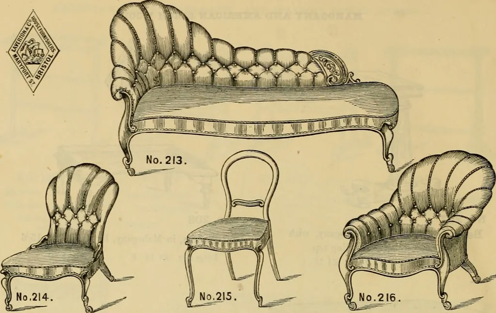 An illustration from [New illustrated catalogue of furniture and general price list], 1875, leaf 75