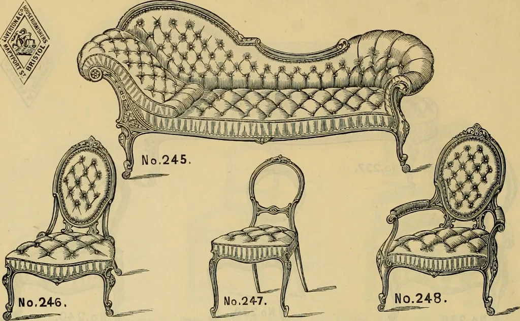 An illustration from [New illustrated catalogue of furniture and general price list], 1875, leaf 79