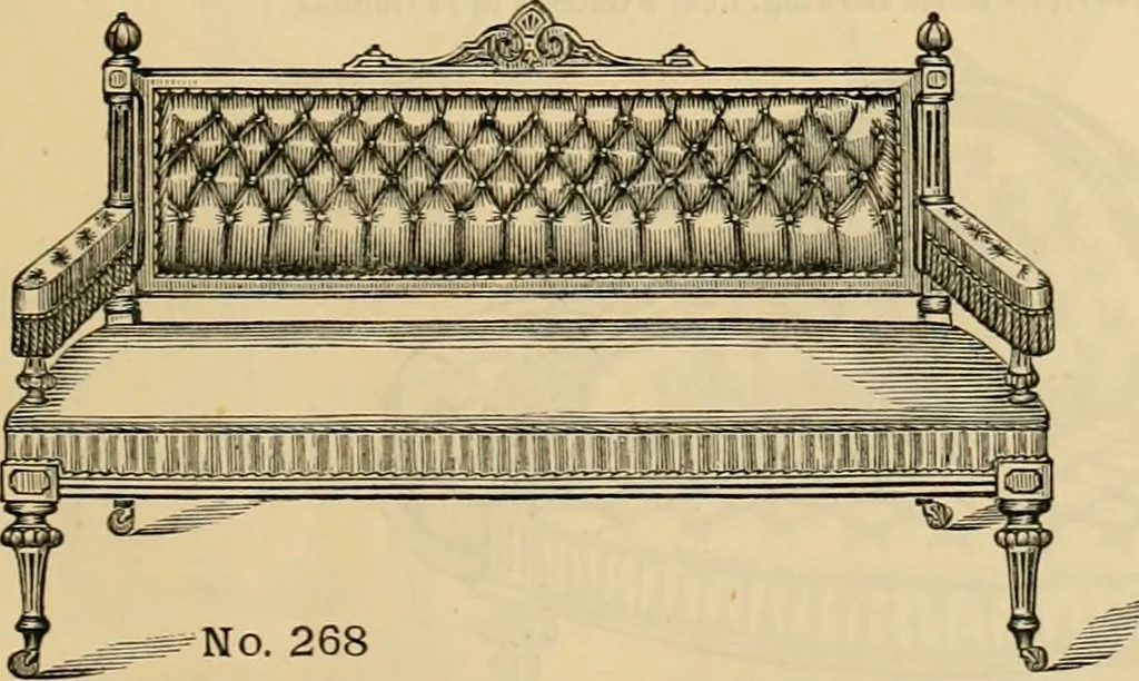 An illustration from [New illustrated catalogue of furniture and general price list], 1875, leaf 82
