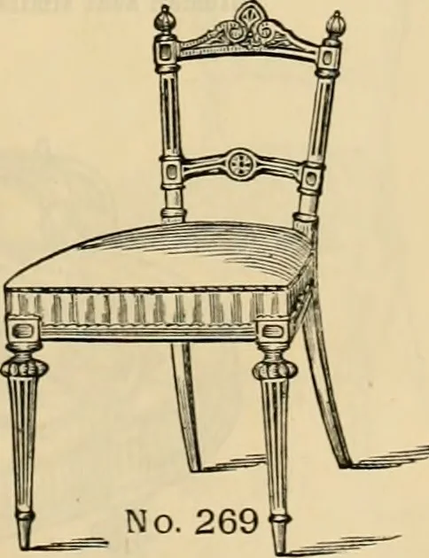 An illustration from [New illustrated catalogue of furniture and general price list], 1875, leaf 82