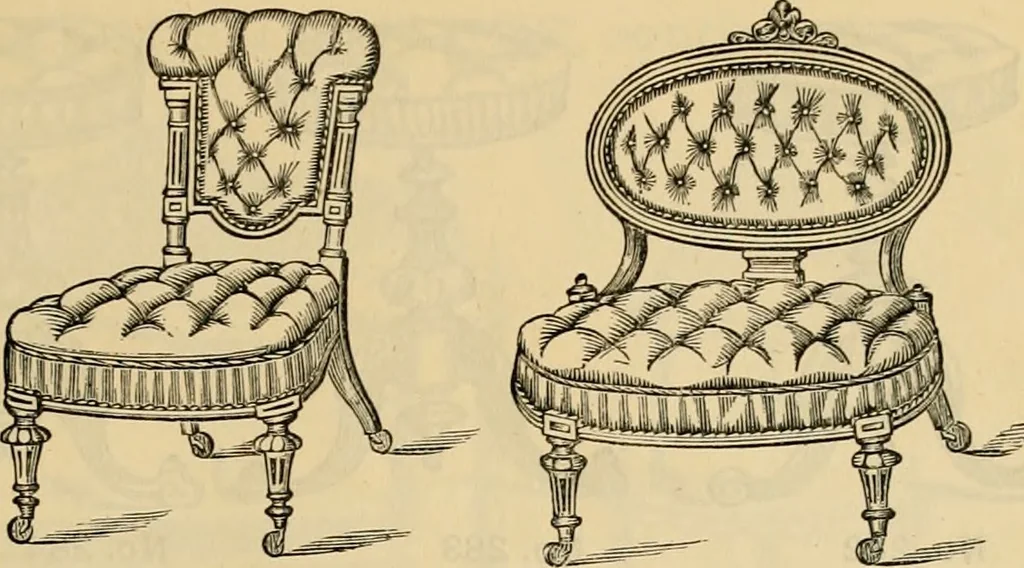An illustration from [New illustrated catalogue of furniture and general price list], 1875, leaf 84