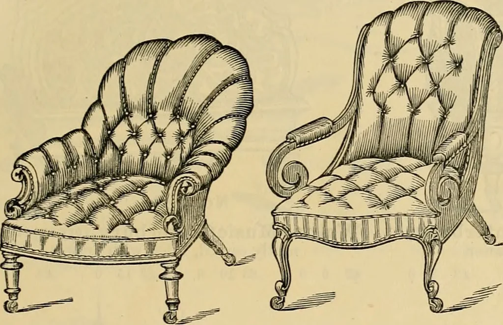 An illustration from [New illustrated catalogue of furniture and general price list], 1875, leaf 84