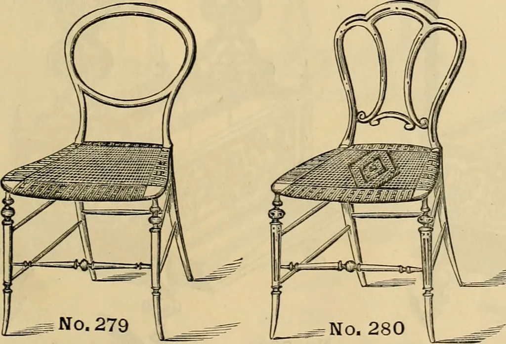 An illustration from [New illustrated catalogue of furniture and general price list], 1875, leaf 84