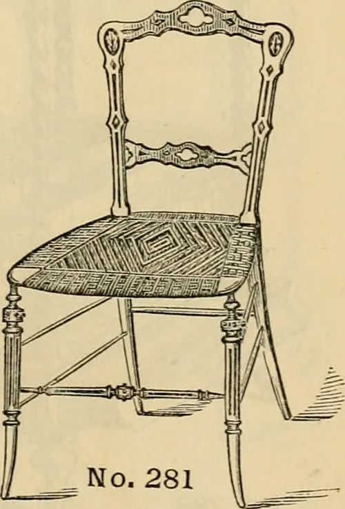 An illustration from [New illustrated catalogue of furniture and general price list], 1875, leaf 84