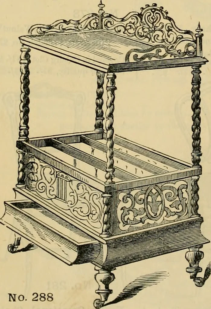 An illustration from [New illustrated catalogue of furniture and general price list], 1875, leaf 85