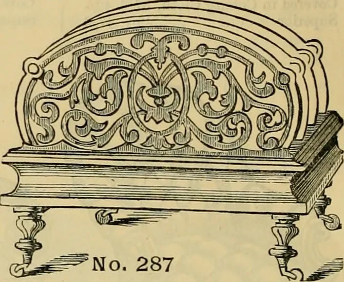 An illustration from [New illustrated catalogue of furniture and general price list], 1875, leaf 85