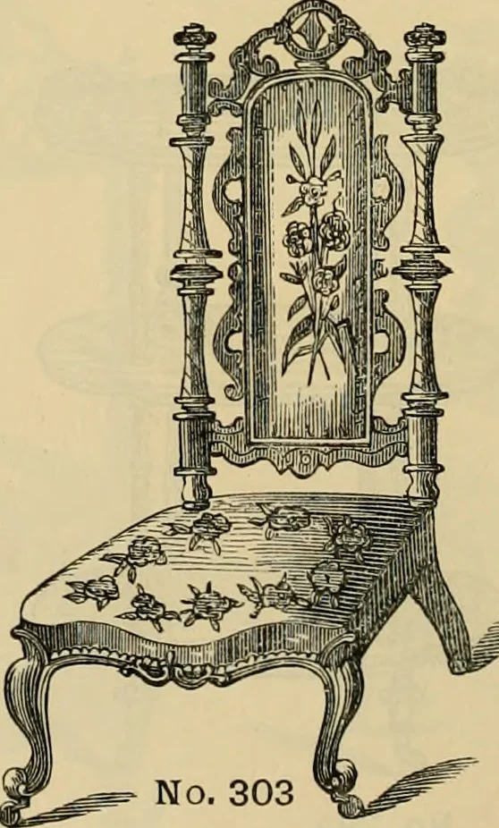 An illustration from [New illustrated catalogue of furniture and general price list], 1875, leaf 87