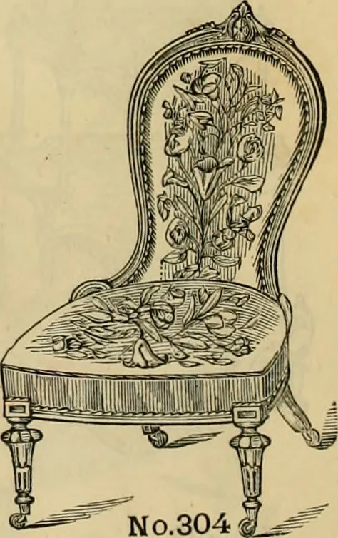An illustration from [New illustrated catalogue of furniture and general price list], 1875, leaf 87