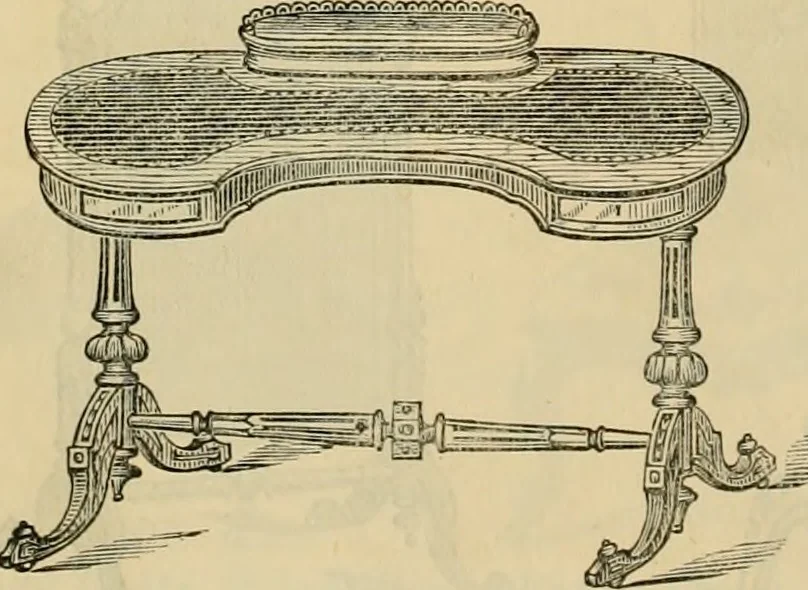 An illustration from [New illustrated catalogue of furniture and general price list], 1875, leaf 89