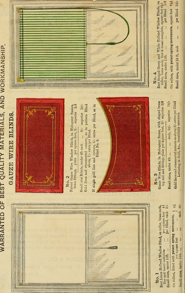 An illustration from [New illustrated catalogue of furniture and general price list], 1875, leaf 9