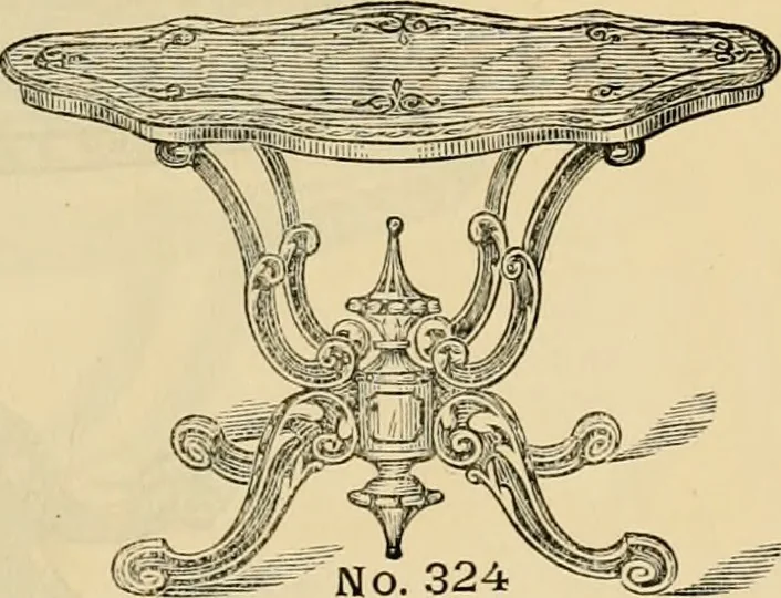 An illustration from [New illustrated catalogue of furniture and general price list], 1875, leaf 90